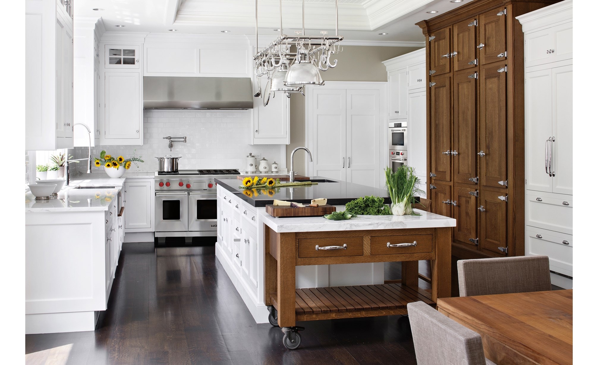 Wolf 48" Dual Fuel Range 6 Burner Infrared Griddle (DF486G)