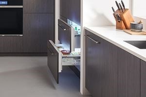Sub-Zero Designer Series Refrigerators can add convenience and style to any room