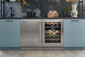 Sub-Zero under counter fridge and freezer