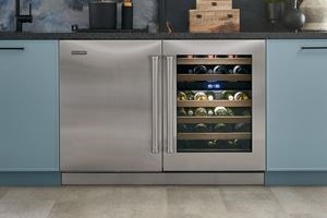 Sub-Zero Undercounter Refrigerators offer anywhere refrigeration with fully customizable exteriors.