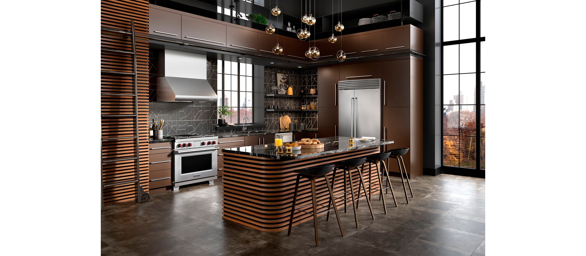 SubZero 42" Classic SidebySide Refrigerator Dispenser