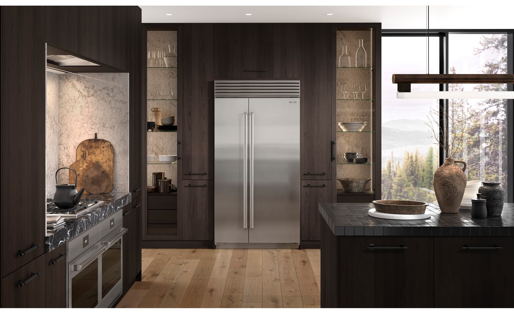 SubZero 42" Classic SidebySide Refrigerator Dispenser