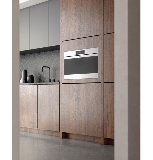 Wolf 30" M Series Contemporary Stainless Steel Handleless Convection