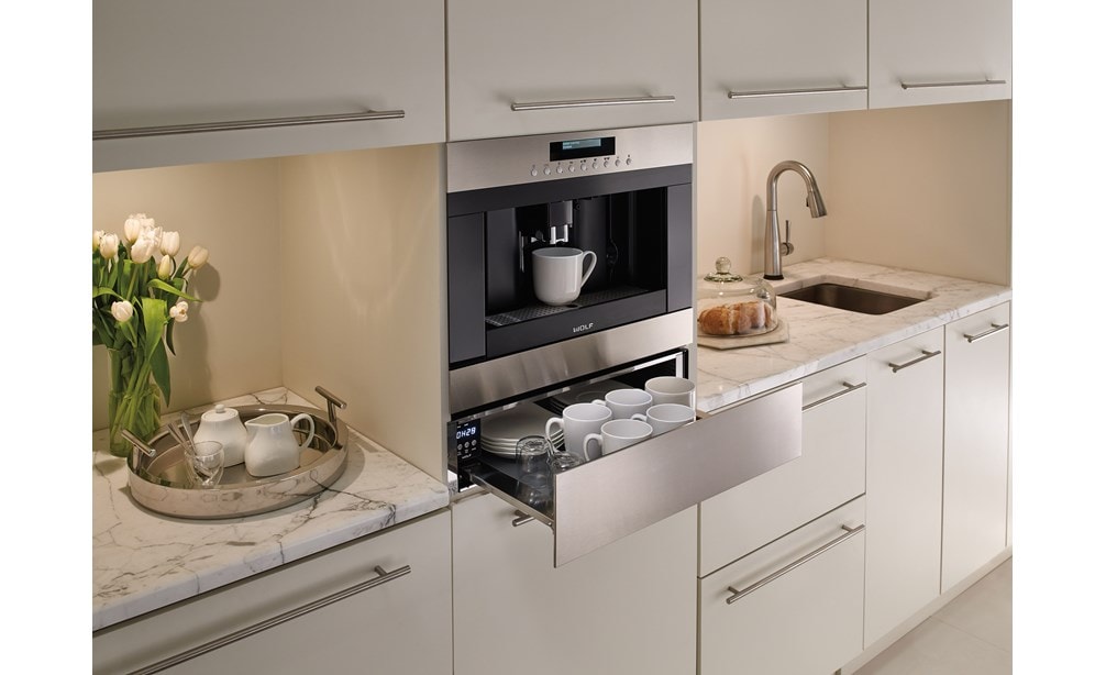 Wolf 24 Cup Warming Drawer Stainless Steel Cw24 S