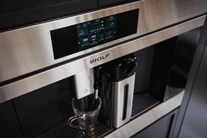 Wolf Coffee System select beverage screen
