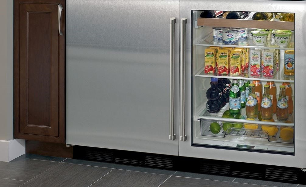 Sub Zero 24 Undercounter Refrigerator Freezer Panel Ready Uc 24c