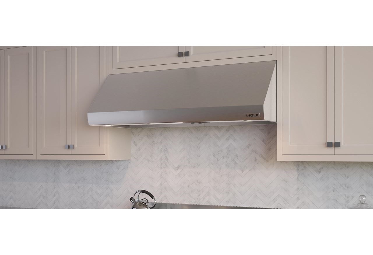 Wolf 60&quot; Pro Wall Hood - 24&quot; Depth (PW602418)
