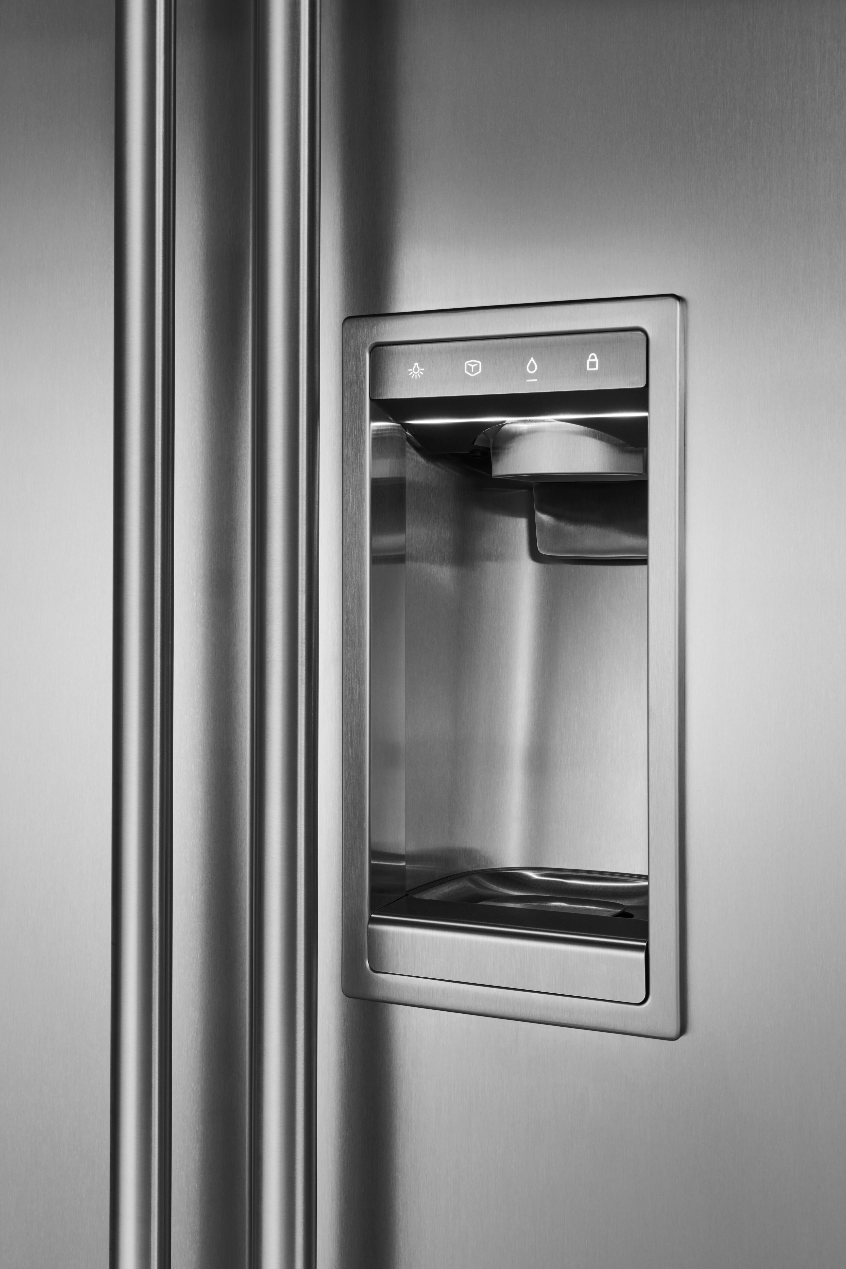 Sub Zero 48 Classic Side by Side Refrigerator Dispenser