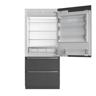 36-inch Designer all refrigerator with internal dispenser 