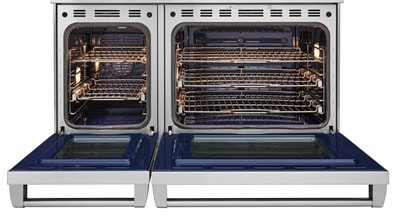 Open oven interior of the 48" Professional Induction Range - IR48751/S/P.