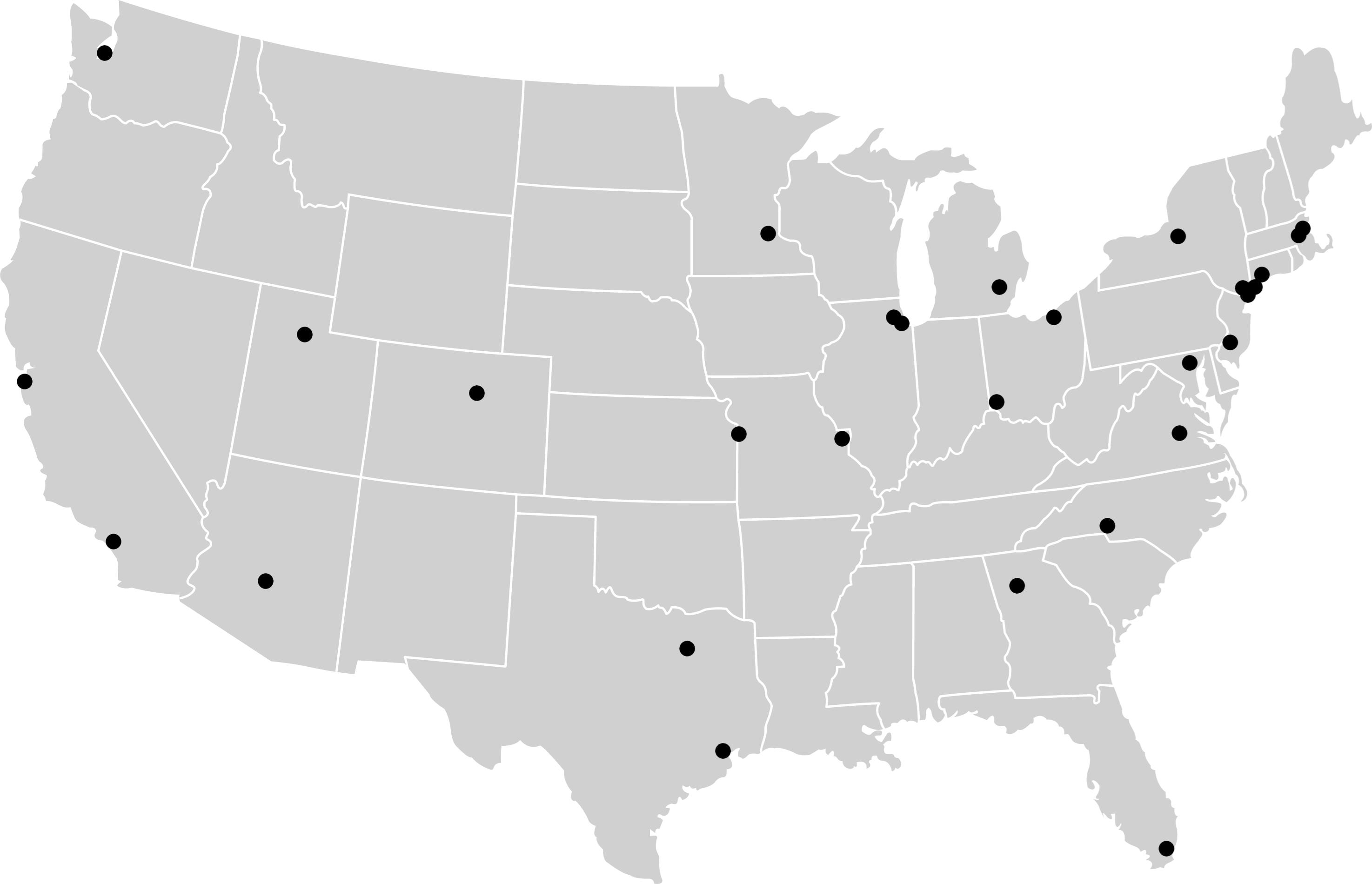 Sub-Zero, Wolf, and Cove Showrooms in the United States