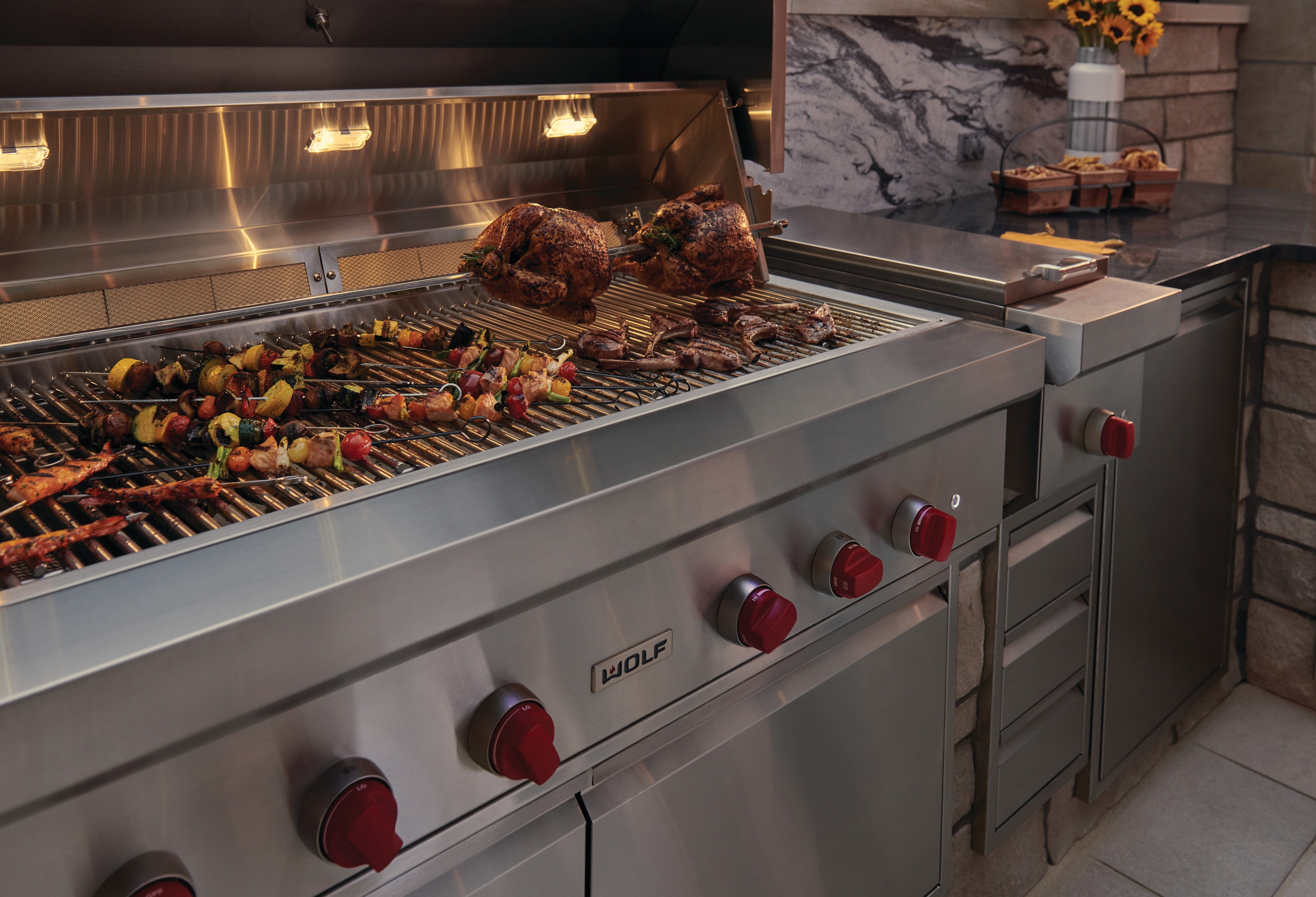 Join us for a live demonstration showcasing Wolf outdoor grills.