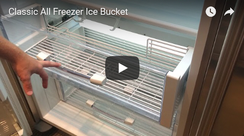 Sub-Zero Classic Freezer Ice Bin Installation and Removal