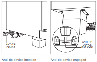 Gas, Dual Fuel, and Induction Range Anti-Tip Mechanism | FAQ | Sub-Zero ...