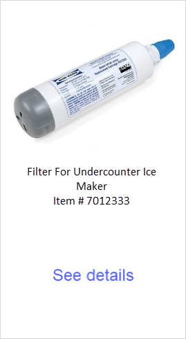 New Authentic Part 56145 Sub-Zero 7012333 Ice Maker Water Filter Sealed 