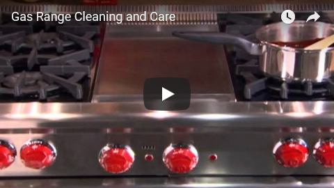 Cleaning a Wolf Griddle - how to 