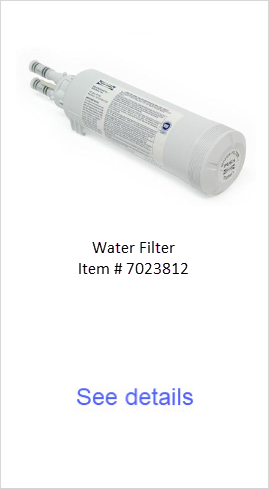 SubZero Wasserfilter 7023812 3er Set 
