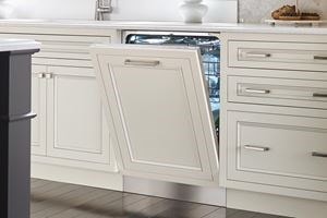 Cove built-in dishwasher with custom panels to match your kitchen design 