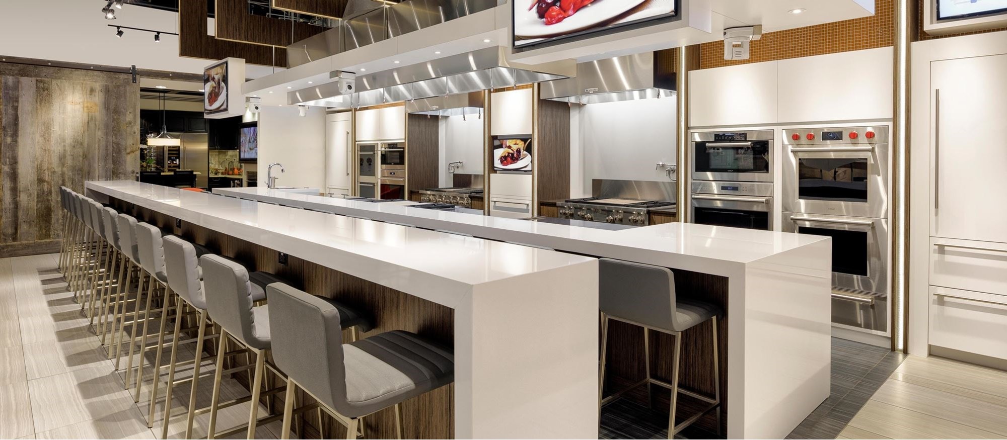 Explore ideas for your new kitchen at Sub-Zero, Wolf and Cove Showroom in Charlotte, North Carolina