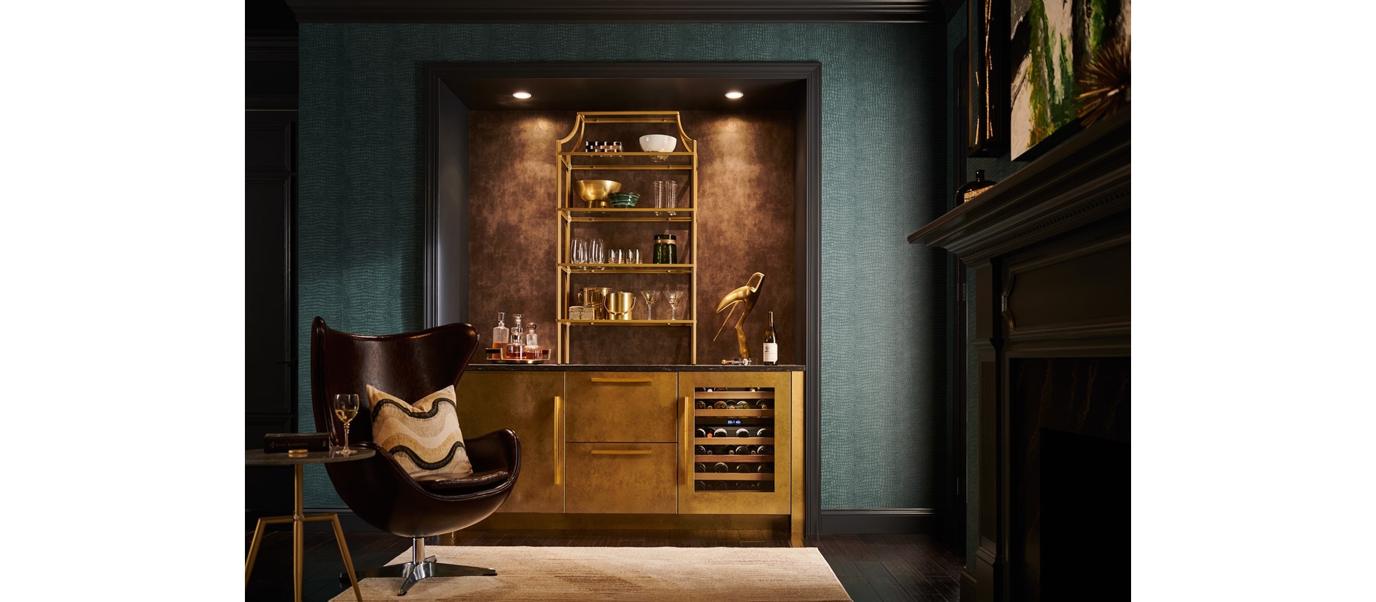 Sub-Zero 24" Designer Undercounter Wine Storage (DEU2450W)