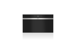 Wolf 30" M Series Contemporary Handleless Convection Steam Oven - Plumbed CSOP3050CM/B