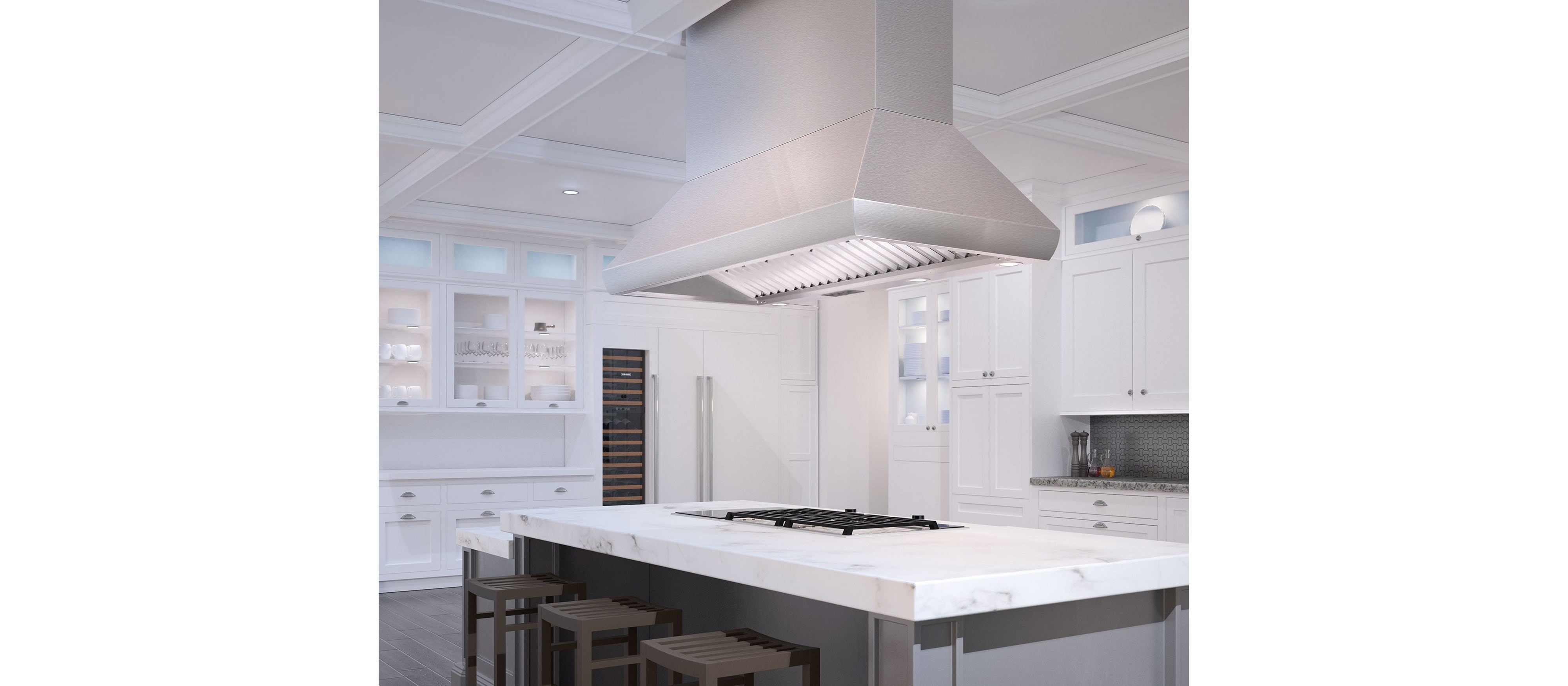 Wolf 66" Pro Island Hood (PI663418)