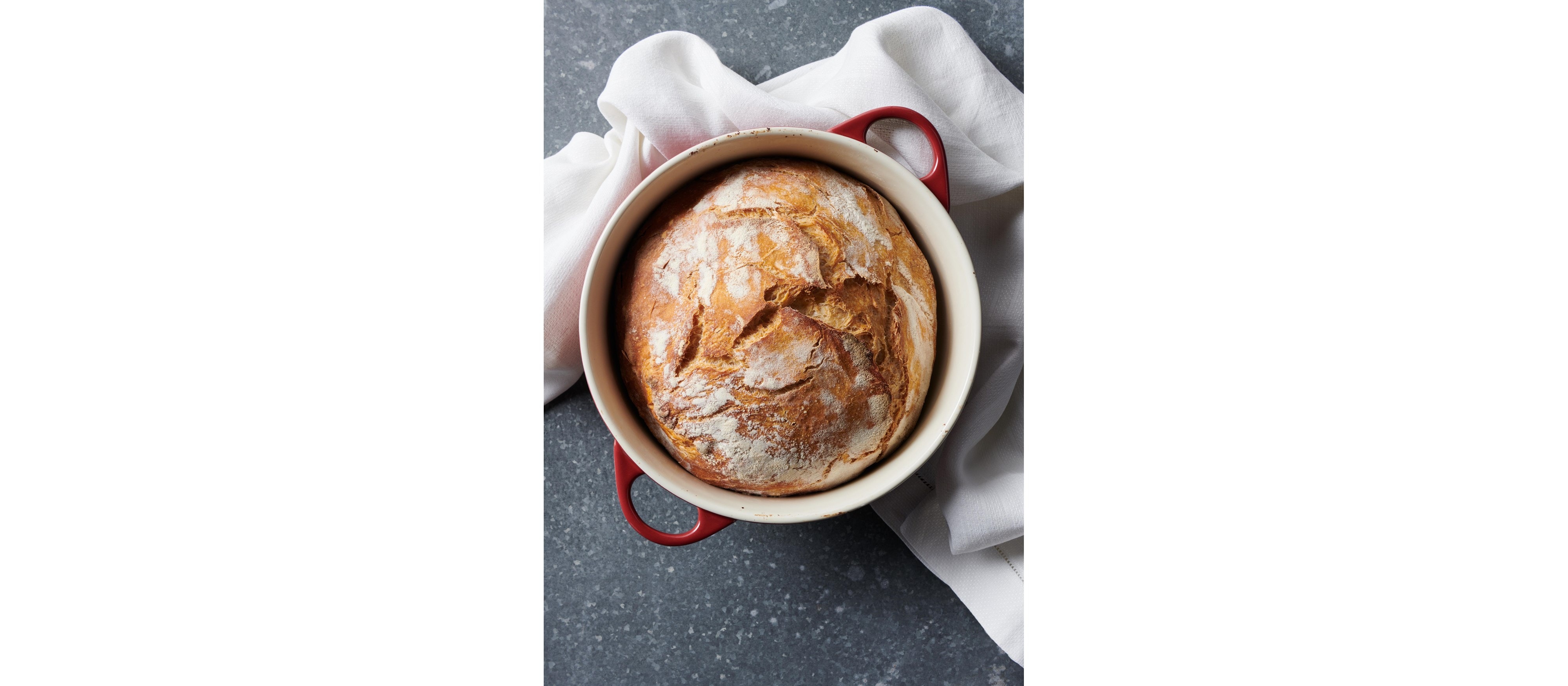 Dutch Oven Bread recipe using the Wolf E Series Oven
