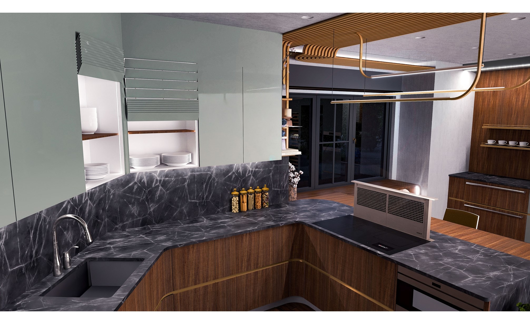 Sub-Zero, Wolf, and Cove Kitchen Design Contest Finalist, Alexander Drozdovitch of Montgomery College from Gaithersburg, MM, USA