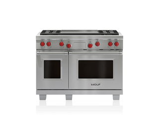 Legacy Model - 48" Dual Fuel Range - 4 Burners and Infrared Dual Griddle