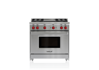 Red Viking Range  Viking range, Viking stove, Wolf range kitchen