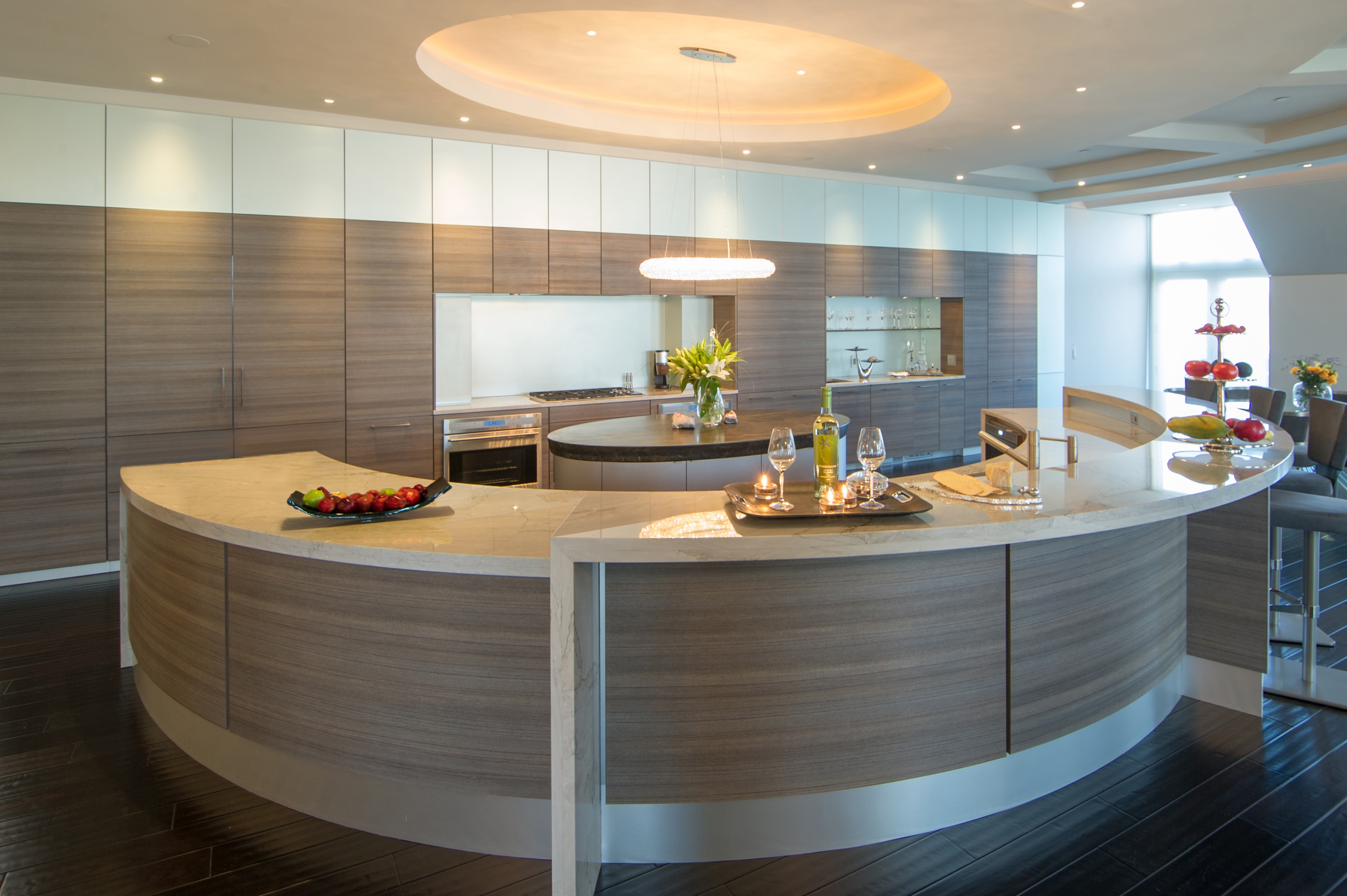 Image showcasing Luxury Penthouse | Sub-Zero, Wolf, and Cove Kitchens