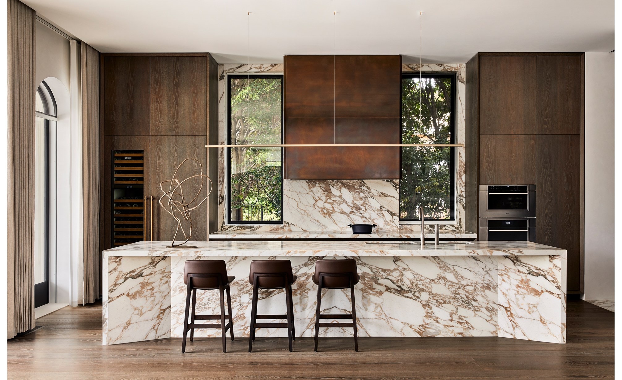 Sub-Zero, Wolf, and Cove Kitchen Design Contest Finalist, Rob Mills of Rob Mills Architecture and Interiors from Melbourne, Vic, Australia