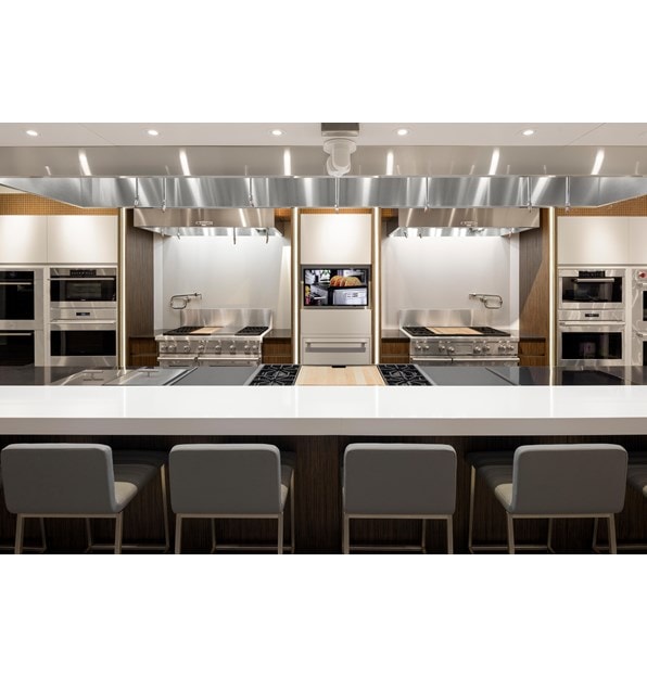 Experience a live cooking demonstration by our showroom chef at the Sub-Zero, Wolf and Cove Showroom in Charlotte, North Carolina