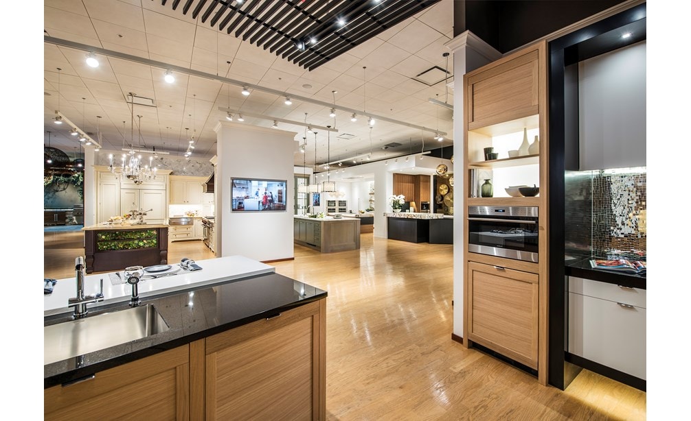 Not only will you see the widest variety of Sub-Zero, Wolf and Cove products in live kitchen settings, but you’ll see them displayed in a variety of applications and styles. 