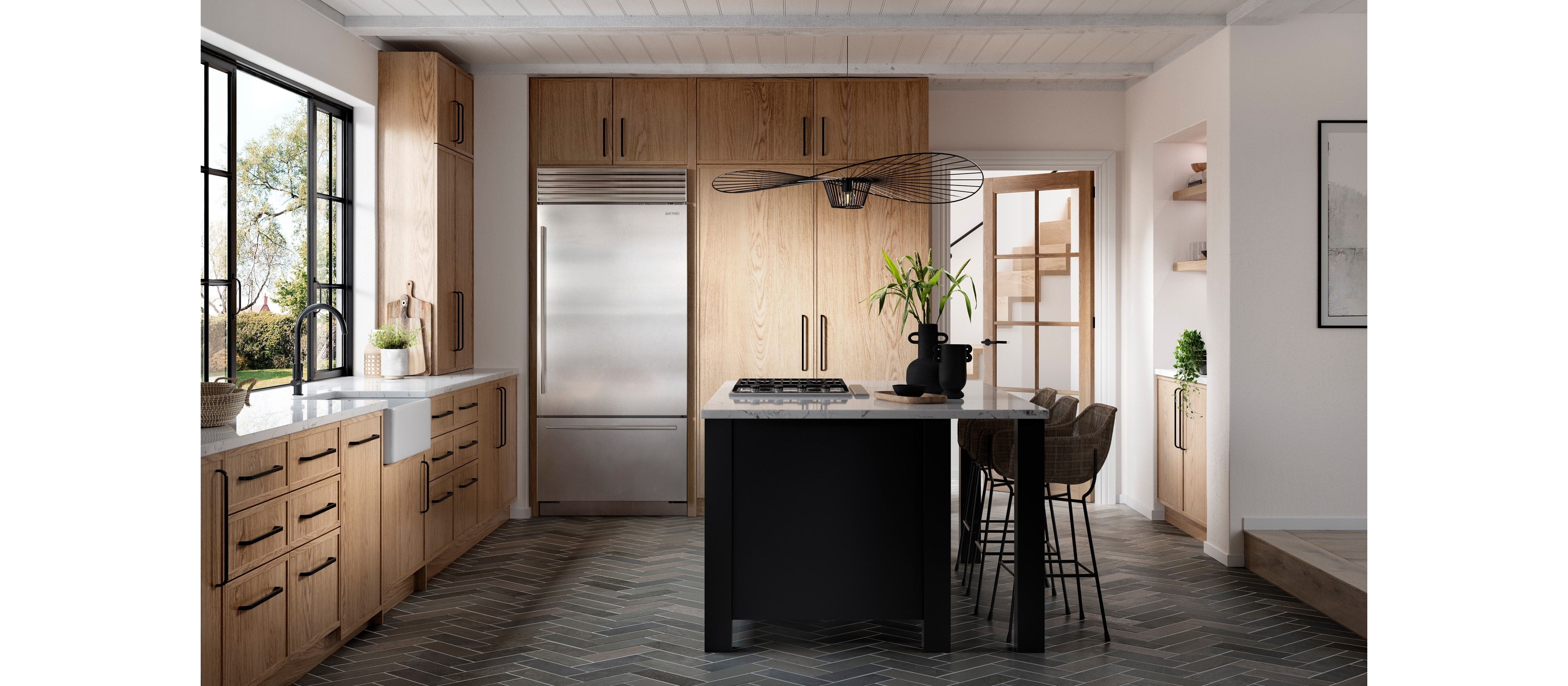 Sub-Zero 36" Classic Over-and-Under Refrigerator/Freezer with Internal Dispenser (CL3650UID/S)