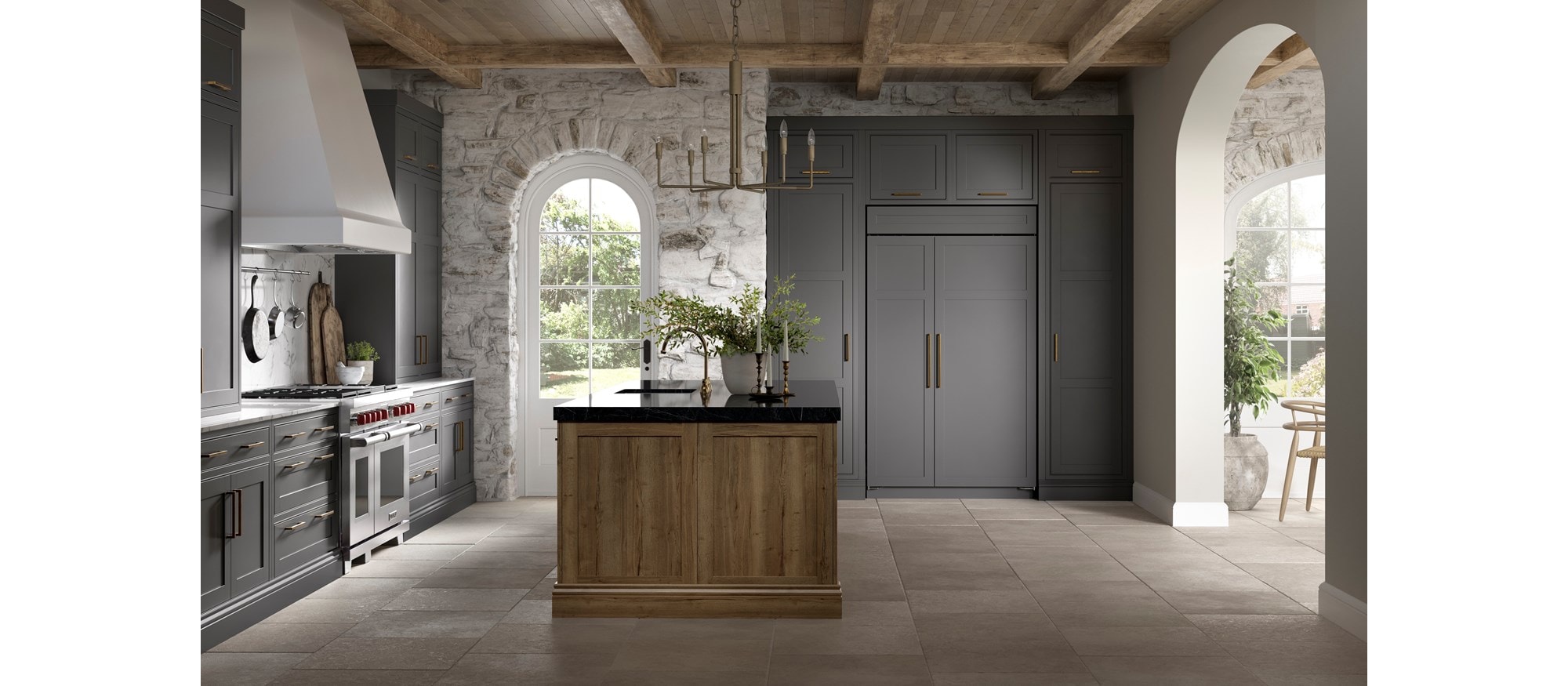 Sub-Zero 48" Classic Side-by-Side Refrigerator/Freezer with Internal Dispenser - Panel Ready (CL4850SID/O)