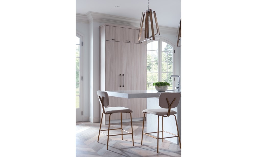 Sub-Zero 18" Designer Column All Freezer (IC-18FI) with 30" Designer Column All Refrigerator (IC-30RID)