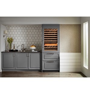 Sub-Zero 30" Designer Wine Storage with Refrigerator/Freezer Drawers - Panel Ready (IW-30CI) - Formerly Integrated