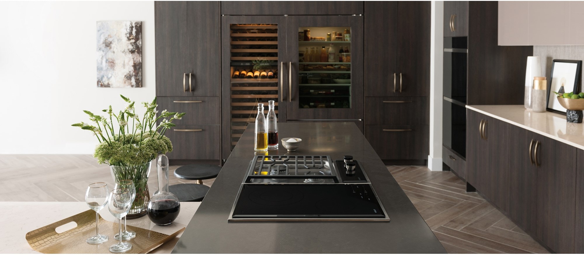 Wolf 15" Transitional Framed Electric Cooktop (CE152TF/S)