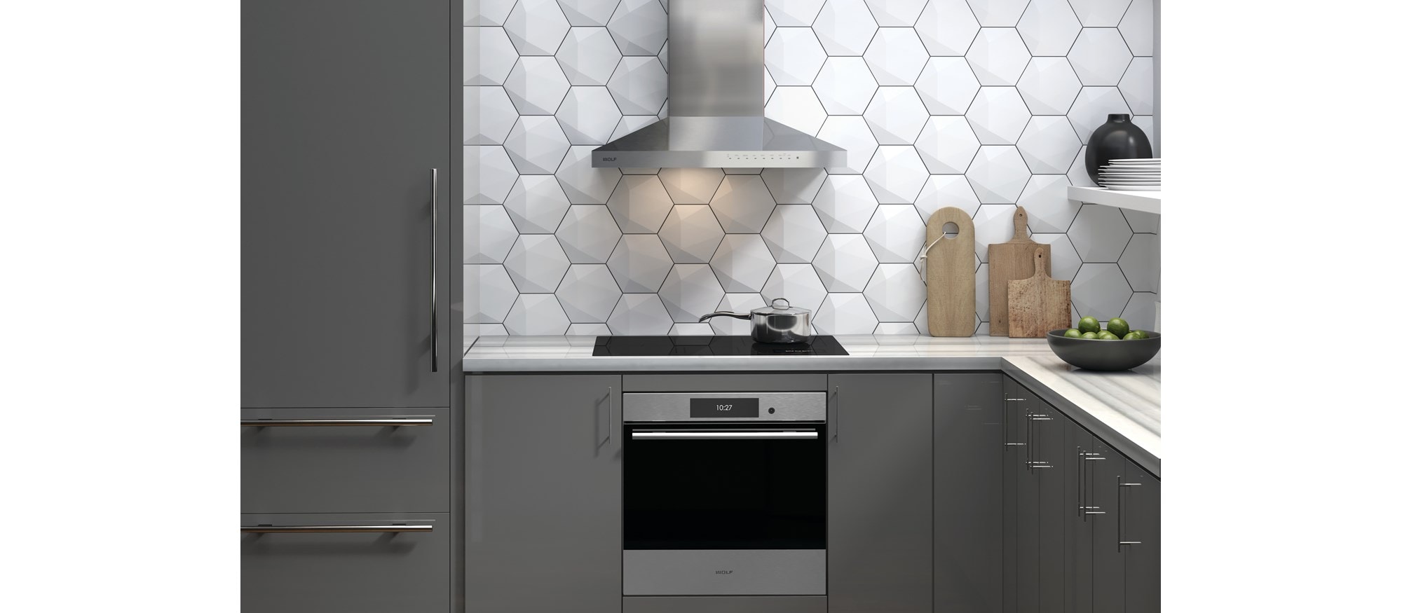 Wolf 30" Contemporary Induction Cooktop (CI30460C/B)