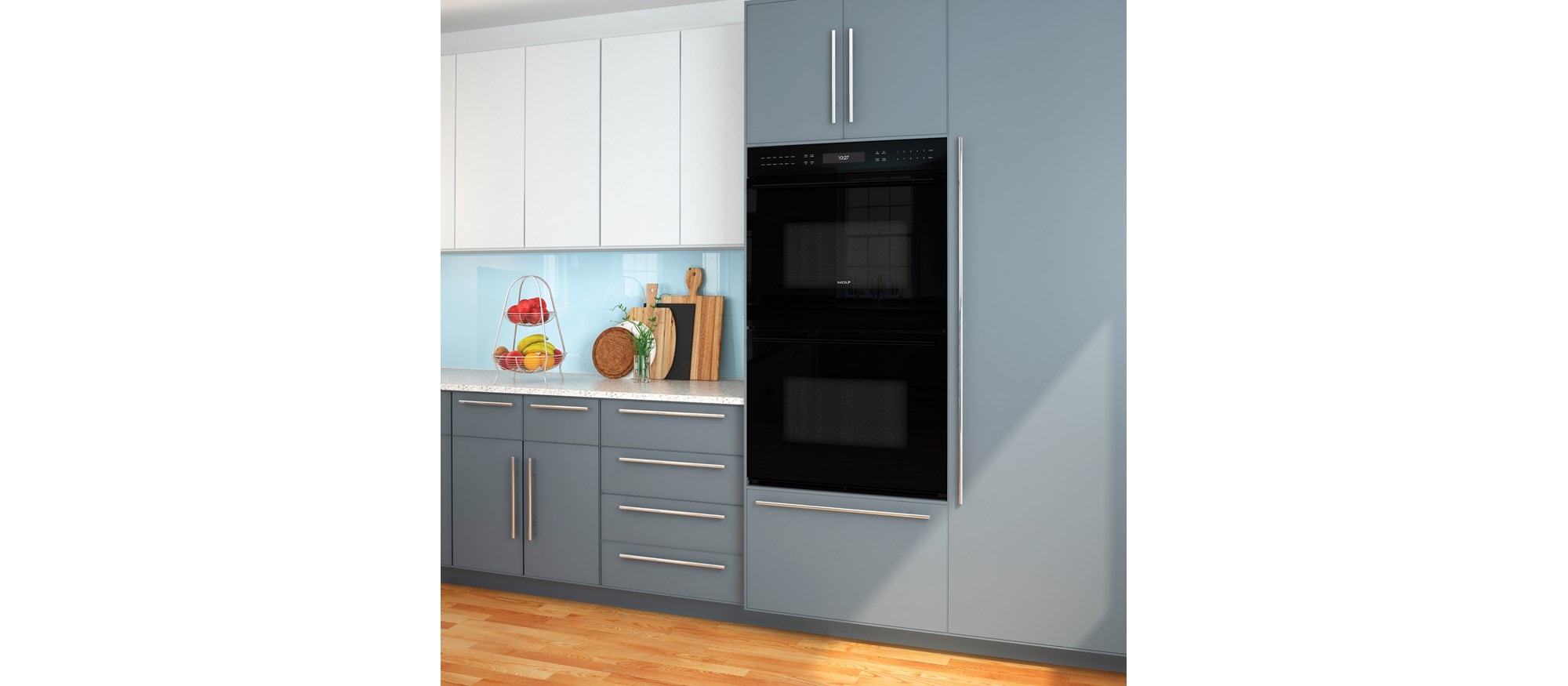 Wolf 30" E Series Contemporary Built-In Double Oven (DO30CE/B/TH)