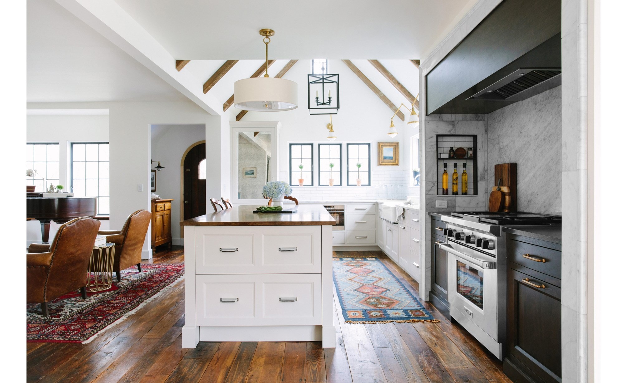 36" Gas Range 4 Burner Infrared Griddle Wolf Rangetop