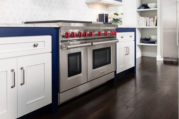 48" Gas Range 6 Burner Infrared Charbroiler Wolf Rangetop