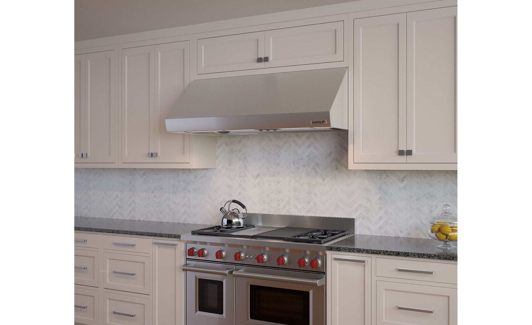 Wolf 54" Pro Wall Hood - 27" Depth (PW542718)