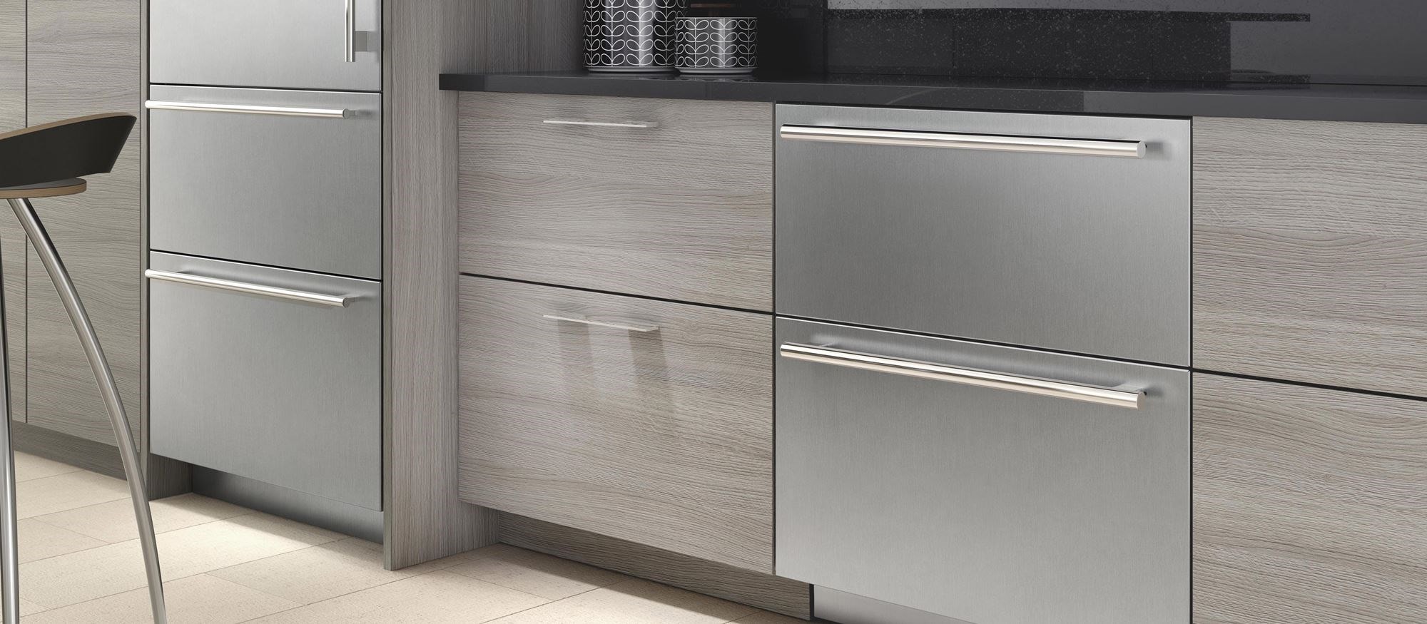 Integrated Ice Maker Cabinetry Designs - Gallery & Information - Anna Tyler