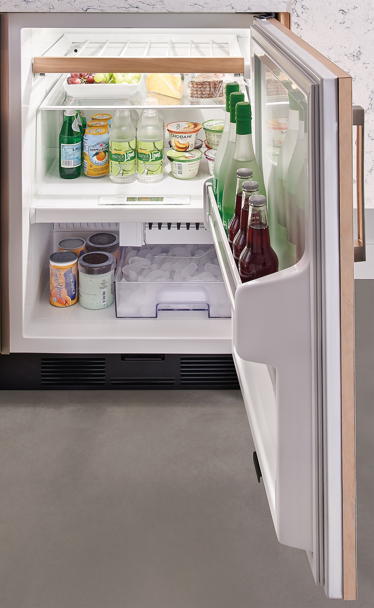 sub zero under counter freezer