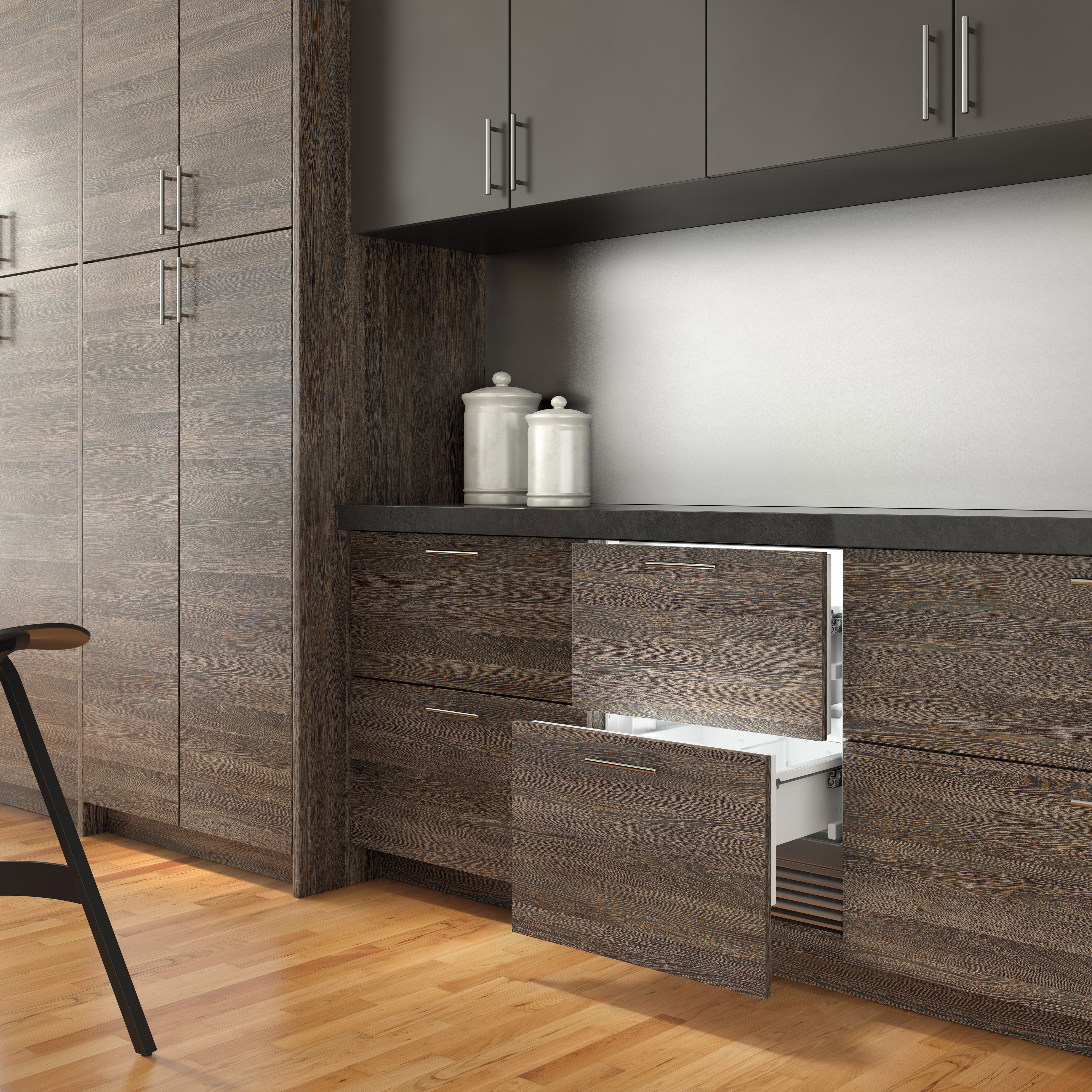 SubZero 24" Designer Freezer Drawers Panel Ready (ID24F)