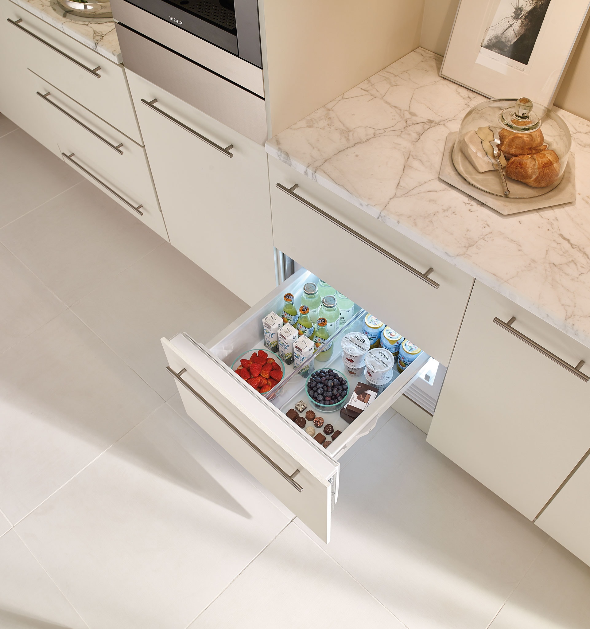 panel ready undercounter refrigerator drawers