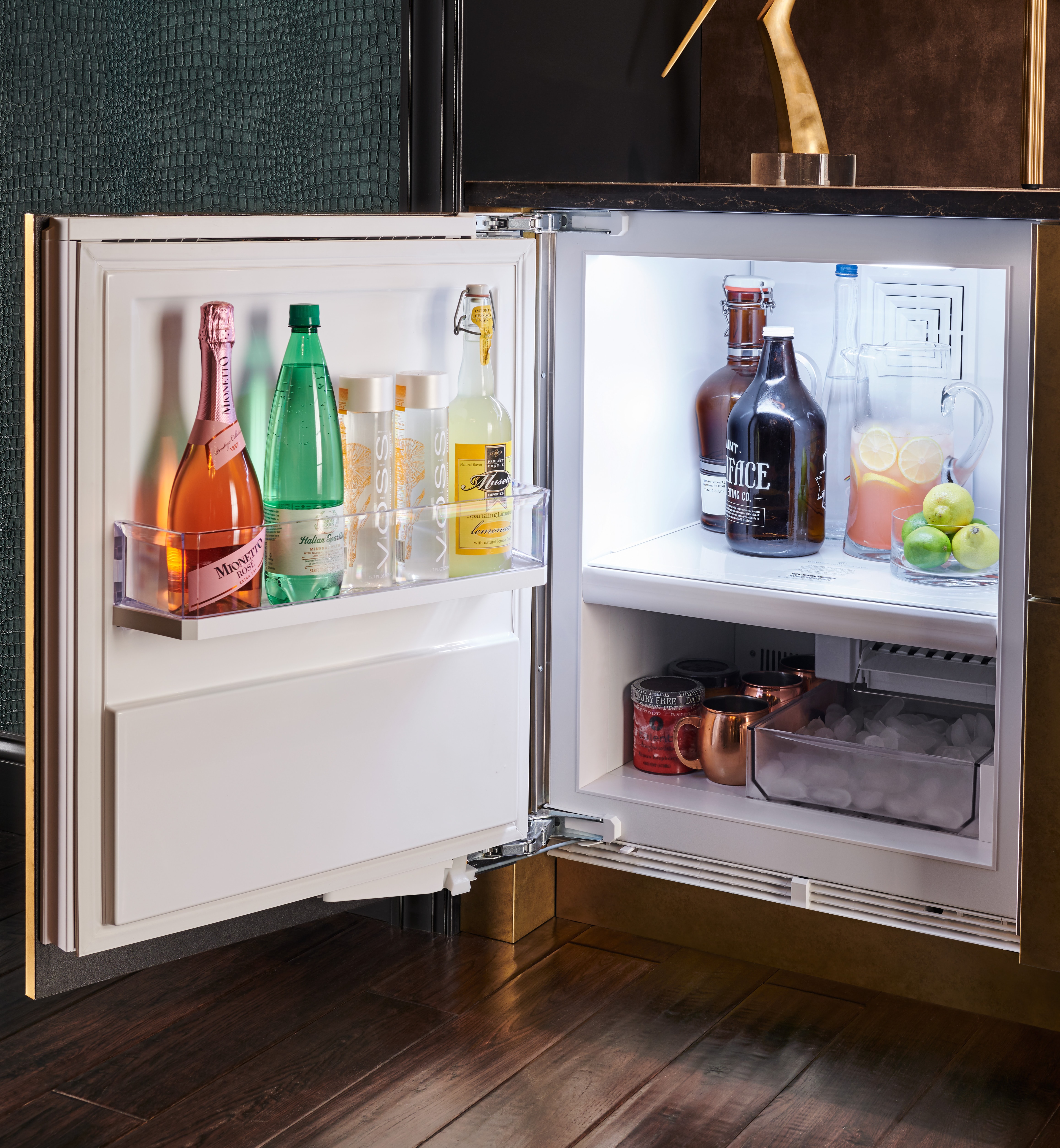 sub zero under counter freezer