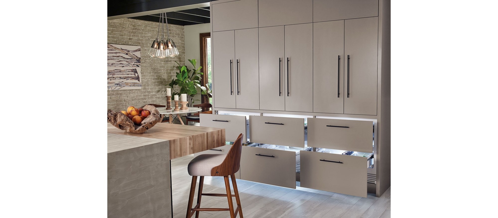 Sub-Zero 30" Freezer Drawers with Ice Maker Panel Ready (ID-30FI)